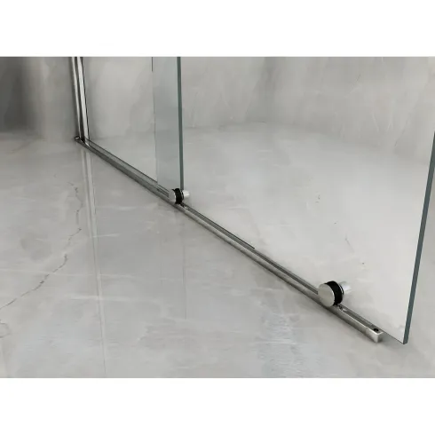 Parete Doccia Walk In da 8 mm misura 120 140 160 180 Box Lato Anta Fissa