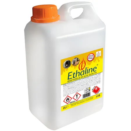 Combustibile Bioetanolo 18 Taniche 2L per Biocamini e Biostufe Inodore