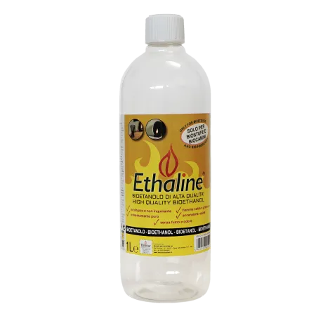 Bioetanolo 24 Taniche 1L per Biocamini e Stufe Combustibile Naturale