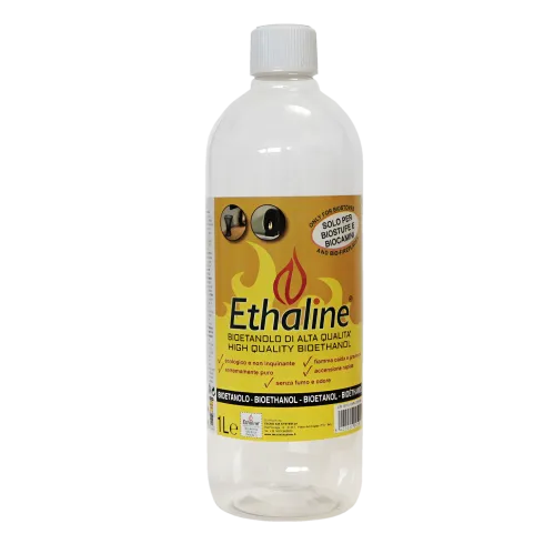 Bioetanolo 60 Taniche 1L per Biocamini e Stufe Combustibile Naturale