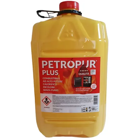 2 Taniche 18L Riciclabile Combustibile Liquido Inodore Stufe Portatili