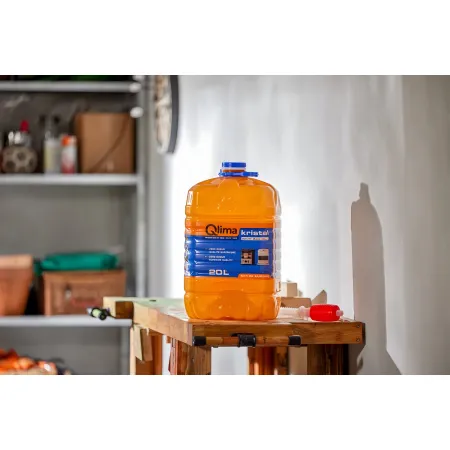 2 Taniche Combustibile Liquido Stufe Portatili 20L Paraffina Premium