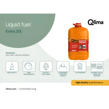 Combustibile Liquido Universale Stufe 4 Taniche 20L Tanica Riciclabile