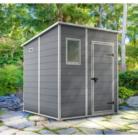 Casetta in Resina Manor Pent da Giardino Keter 183x185 cm per Attrezzi