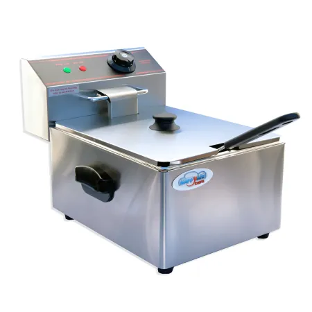Friggitrice Acciaio Inox Capacità 5,5L Professionale 2560 W Catering