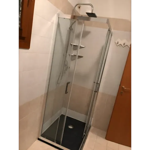 Piatto Doccia in Pietra Rettangolare 70x100 Ardesia Antracite