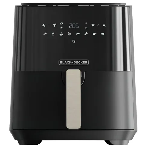 Friggitrice ad Aria Black & Decker 1450W 5L Digitale Antiaderente Nero