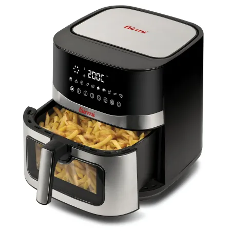 Friggitrice ad Aria Girmi 9L 2200W Digitale 10 Programmi Nero
