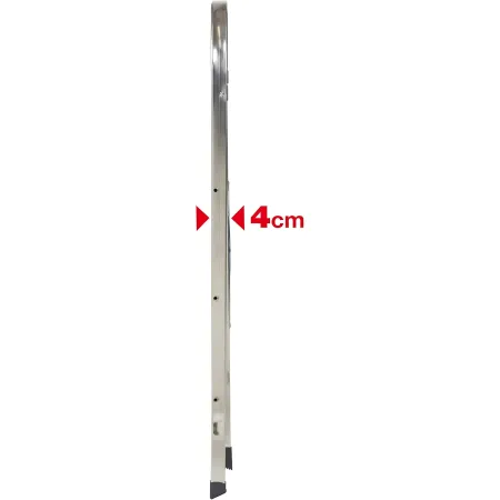 Scaletta Pieghevole 4 Gradini Antiscivolo Facal in Alluminio da Casa