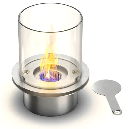 Camino Bioetanolo 1,5L Marrone Ø40 da Terra Fiamma Reale Portatile