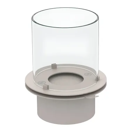 Camino Bioetanolo da Giardino 1,5L Grigio Ghisa da Pavimento 35x55 cm