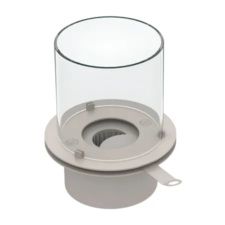 Camino Bioetanolo da Giardino 1,5L Corda Beige da Pavimento 35x55 cm