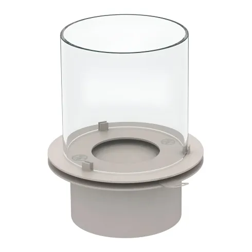 Camino Bioetanolo da Giardino 1,5L Corda Beige da Pavimento 35x55 cm