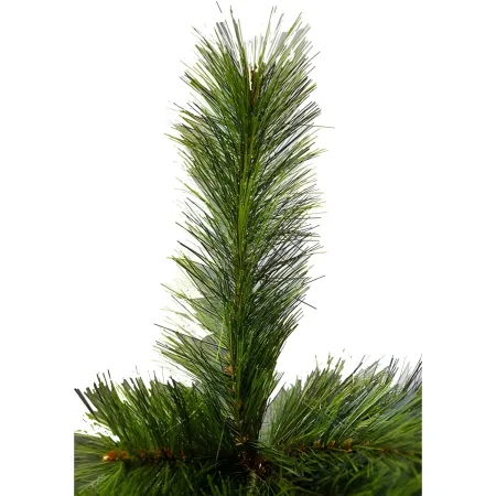 Albero di Natale Alto 150 cm Folto Verde Base 110 cm Rami Realistici