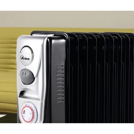 Termoradiatore Elettrico Ardes 9 Elementi 2000W con Termostato Nero