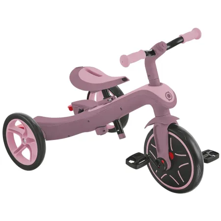Triciclo Evolutivo Rosa 4 in 1 Regolabile Seconda Infanzia 20kg