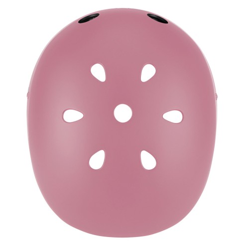 Casco Regolabile per Bambini XS-S Ø 48-53 cm Rosa Pastello Luce LED
