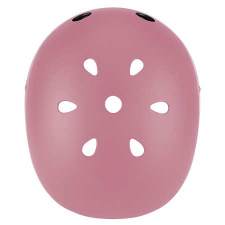Casco Regolabile per Bambini XS-S Ø 48-53 cm Rosa Pastello Luce LED