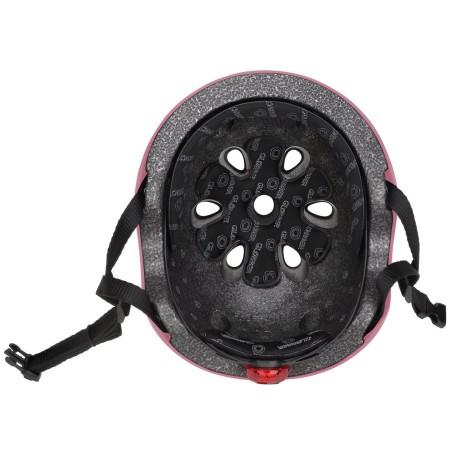 Casco Regolabile per Bambini XS-S Ø 48-53 cm Rosa Pastello Luce LED