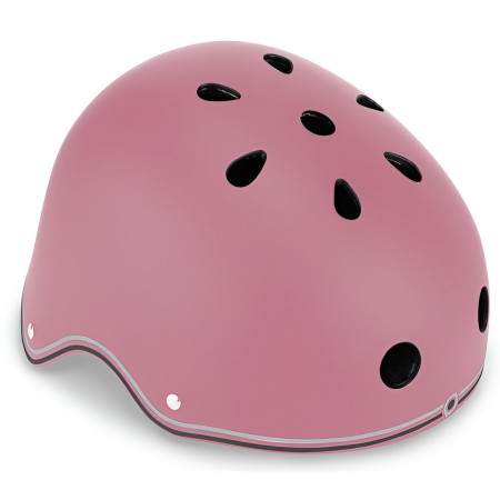 Casco Regolabile per Bambini XS-S Ø 48-53 cm Rosa Pastello Luce LED