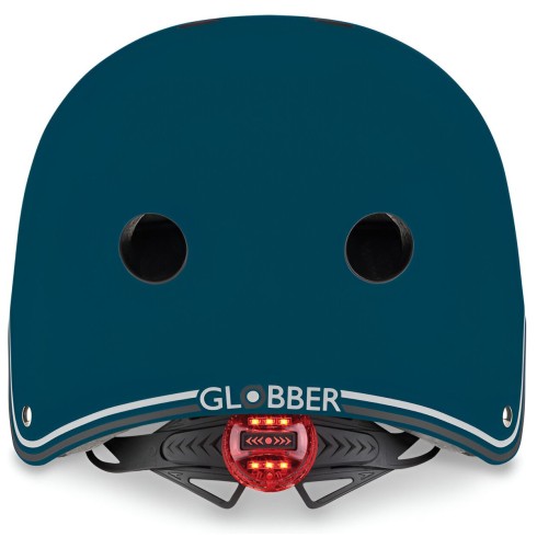 Casco Regolabile per Bambini XS-S Ø 48-53 cm Blu Petrolio Luce LED
