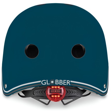 Casco Regolabile per Bambini XS-S Ø 48-53 cm Blu Petrolio Luce LED