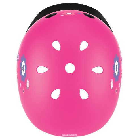 Casco per Bambini XS-S Ø 48-53 cm Chiusura Magnetica Rosa Floreale