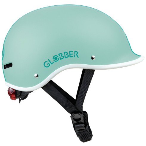 Casco Protettivo per Bambini XS/S Ø 47-51cm Verde Menta LED Posteriore