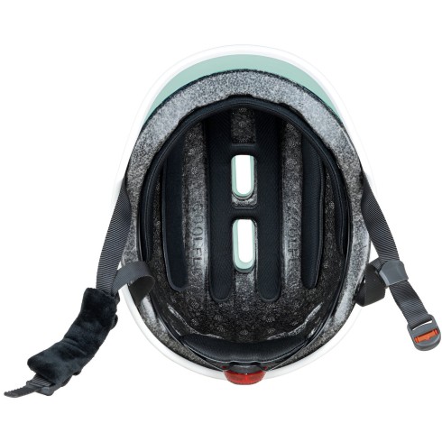 Casco Protettivo per Bambini XS/S Ø 47-51cm Verde Menta LED Posteriore