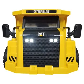 Camion Elettrico per Bambini Caterpillar 12V Giallo Cassone Ribaltabile 2