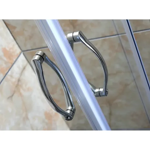 Box Doccia Cristallo 4 mm Angolare Ante Scorrevoli 80x80 cm Quadrato