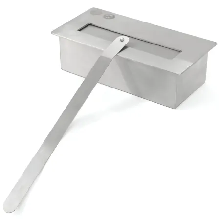 Camino a Bioetanolo 3,4 kW da Pavimento 1,2L Bianco in Legno MDF