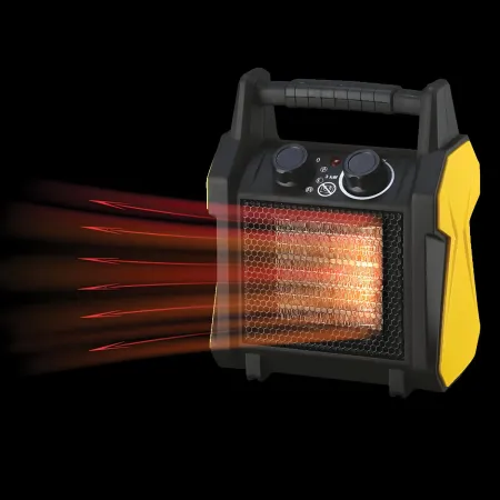 Generatore Aria Calda 3kW Elettrico 220V Giallo Portatile Ceramico