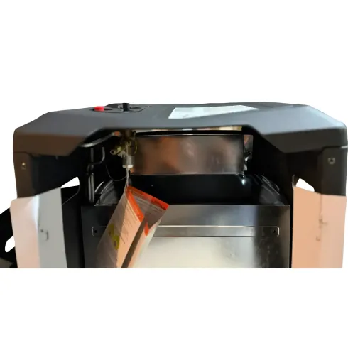 Stufa a Gas 3.4kW Infrarossi Effetto Camino Catalitica Fiamma Vera