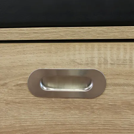 Panca Scarpiera Seduta Imbottina in Legno Marrone Chiaro da Ingresso