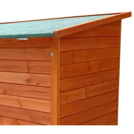 Outlet Cuccia per Cani Taglia Media Legno da Esterno Tetto Apribile