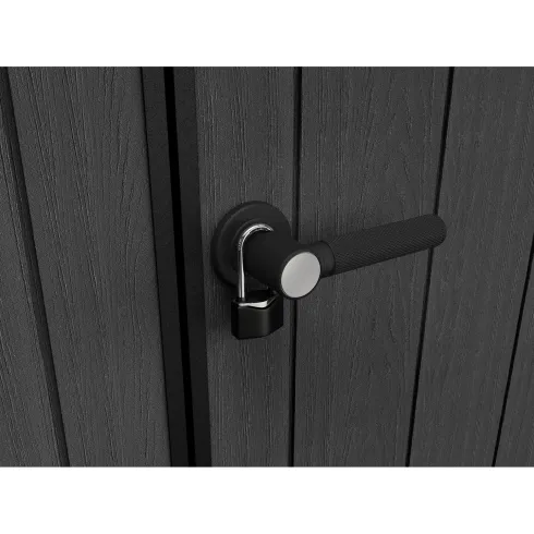 Keter Apex Casetta da Giardino in Resina Effetto Legno 287x230x246 cm