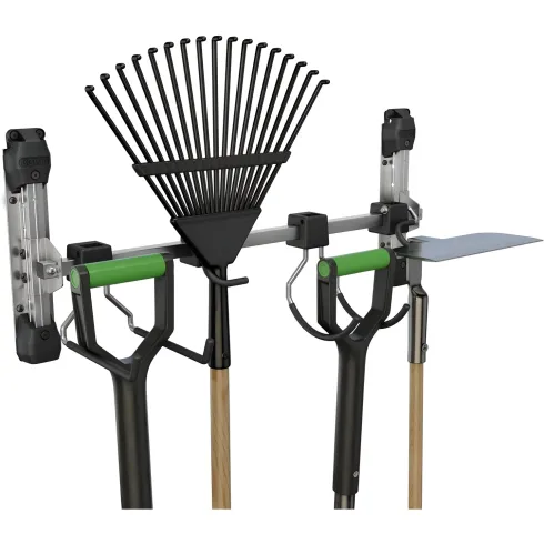 Kit Appendi Attrezzi Keter per Casette da Giardino 4 Ganci 74x15x30cm