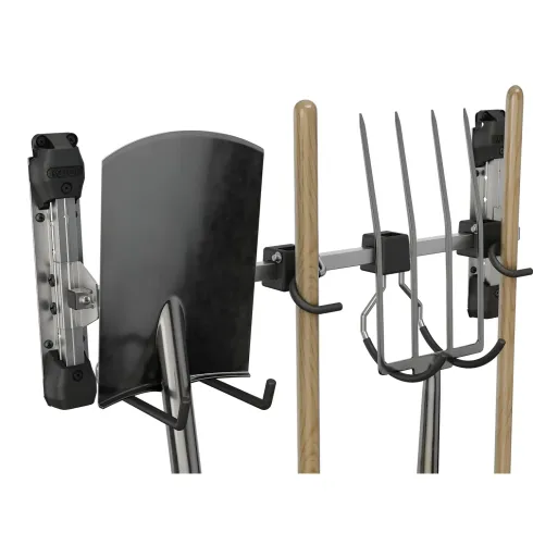 Kit Appendi Attrezzi Keter per Casette da Giardino 4 Ganci 74x15x30cm