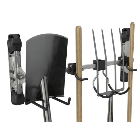 Kit Appendi Attrezzi Keter per Casette da Giardino 4 Ganci 74x15x30cm