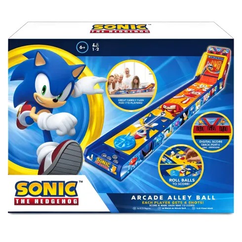 Gioco Arcade da Tavolo per Bambini Sonic Alley Ball Elettronico Luci