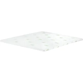 Topper Memory Foam Una Piazza e Mezza 120x195 cm h5 Sfoderabile Aloe