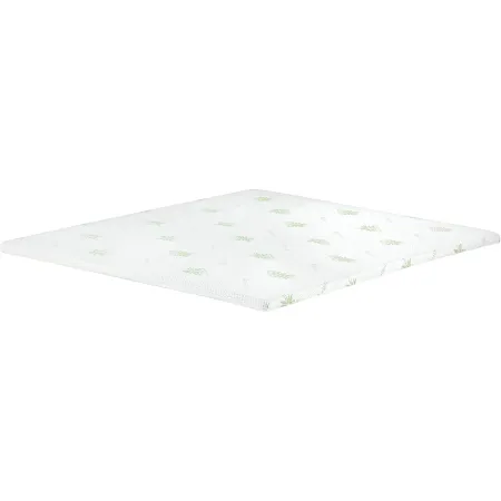 Topper Memory Foam Una Piazza e Mezza 120x200 cm h5 Sfoderabile Aloe