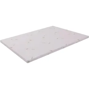 Topper Memory Foam Materasso alla Francese 140x200 h5 Sfoderabile Aloe