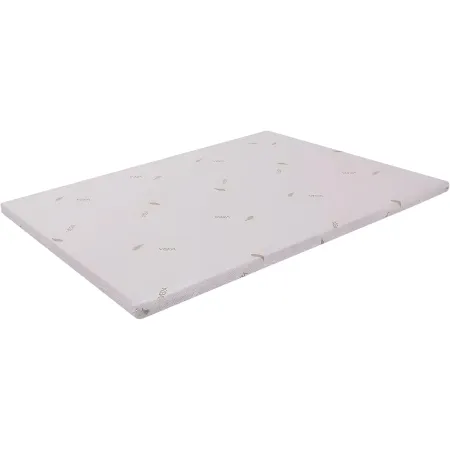 Topper Memory Foam Materasso Matrimoniale 170x200 h5 Sfoderabile Aloe