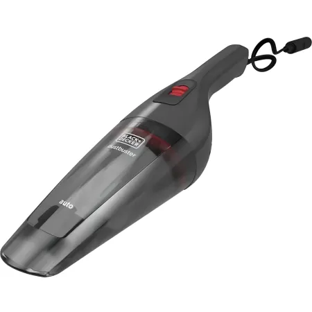 Aspiratore Portatile Auto 12V 370ml Black+Decker Cavo 5m Doppio Filtro