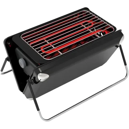 Barbecue DCG 3 in 1 Portatile 1800W Elettrico Gas Carbonella Acciaio