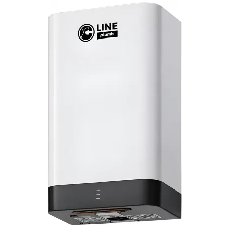 Asciugamani Elettrico Bagno a Parete ABS Bianco 400W con Sensore