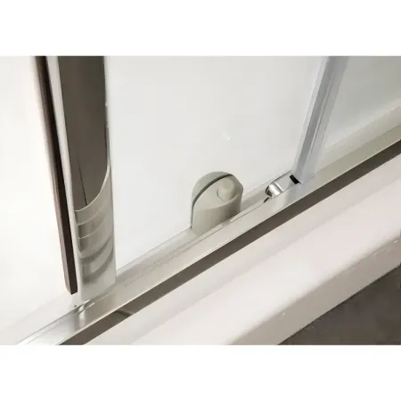 Box Doccia Cristallo Temperato 4mm Angolare Ante Scorrevoli 75x75