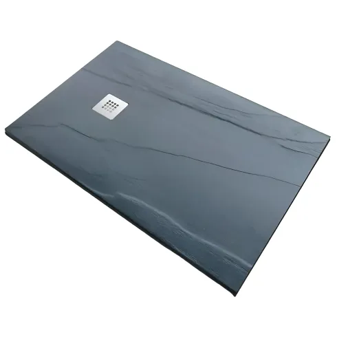 Piatto Doccia in Pietra Rettangolare 70x100 Ardesia Antracite